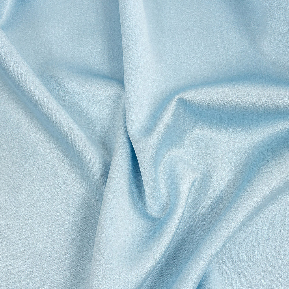 Lux Polyester Crepe Back Satin - Sky Blue - Isla Collection - Joann Fabrics
