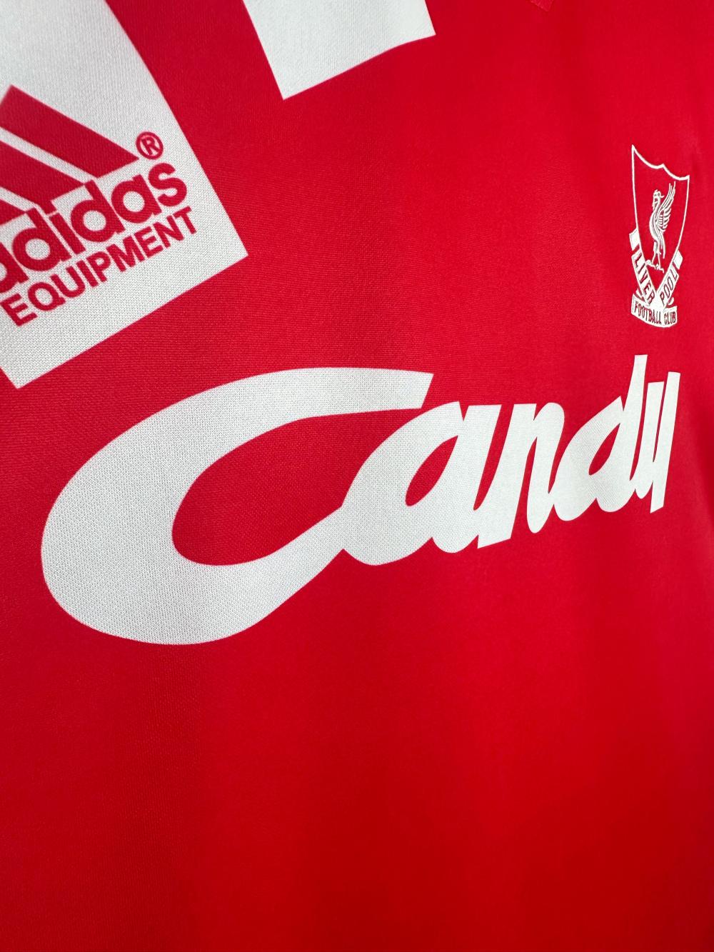 1991-1992 Retro Liverpool Home Football Jersey 1:1 Thai Quality