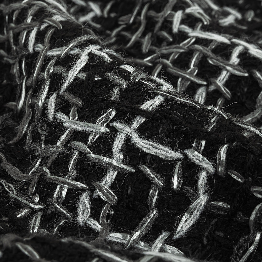 Black/Gray Solid Knits - Joann Fabrics