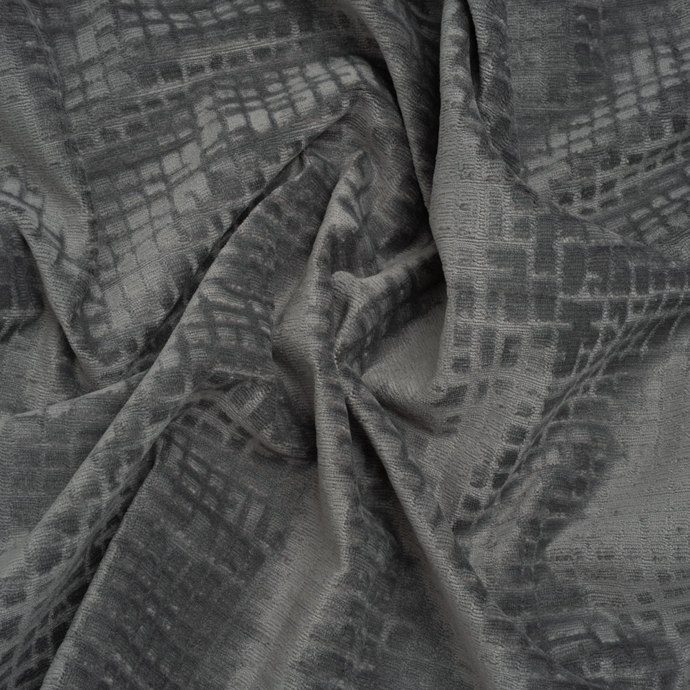 Polyester Upholstery Chenille - Steel Grid Texture - Carolina Collection - Joann Fabrics