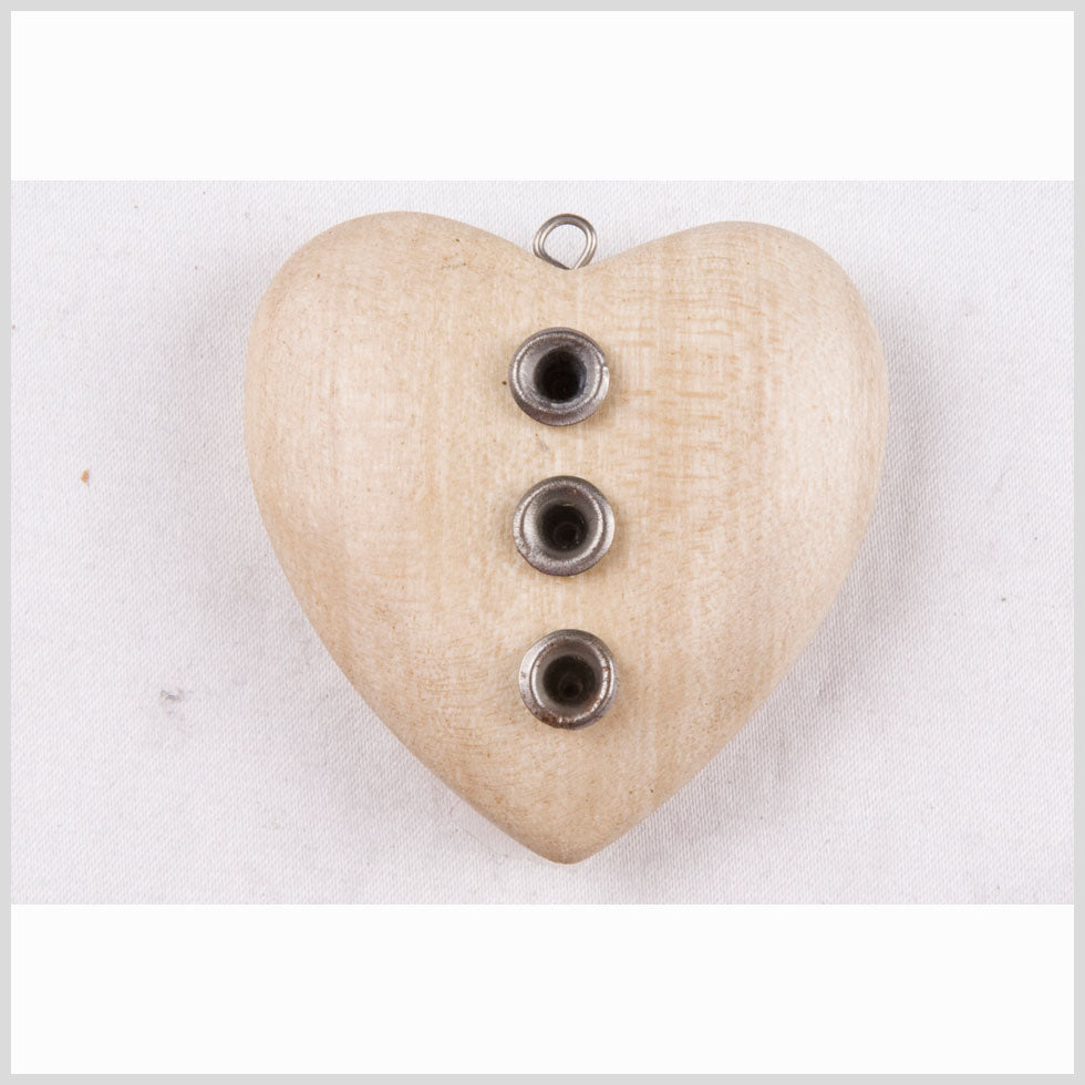 45mm x 43mm Natural Wood Pendant - Joann Fabrics