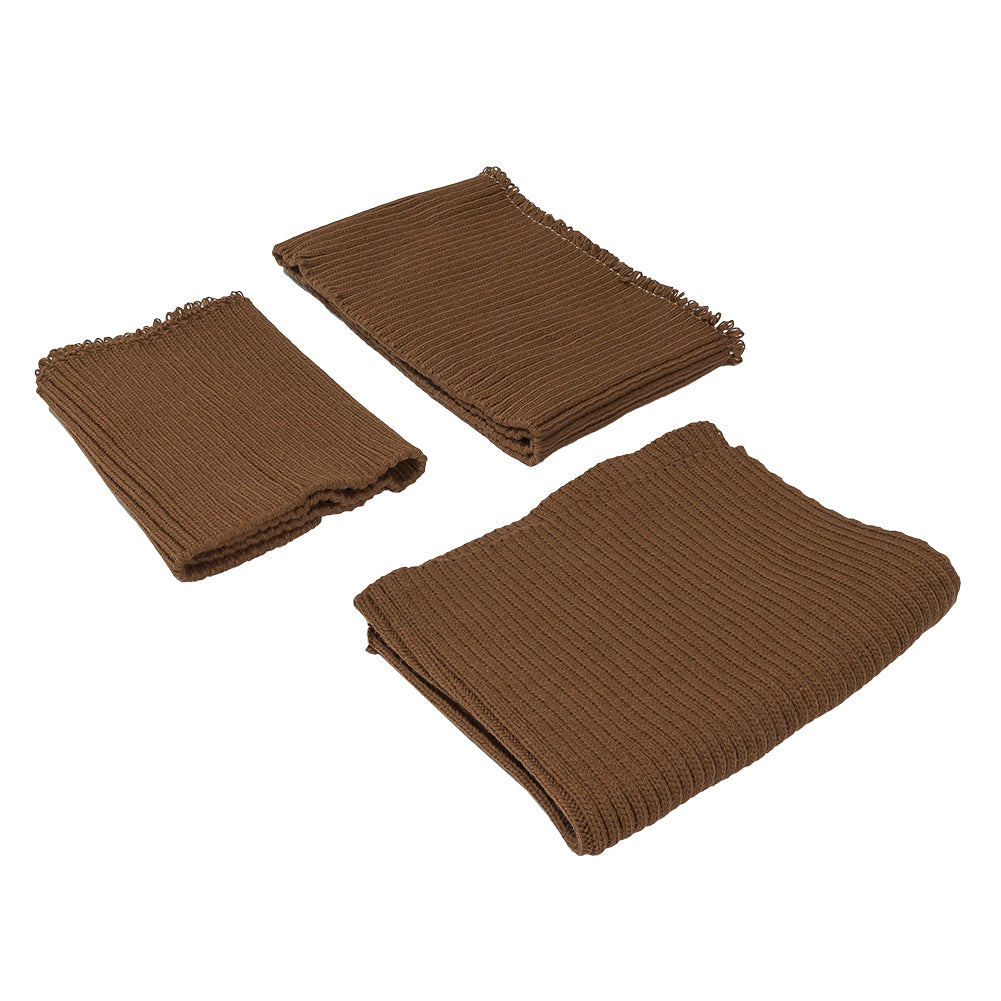 Alta Caramel Chunky 2x2 Rib Knit Sweater Trim Bundle - 3pc - Joann Fabrics