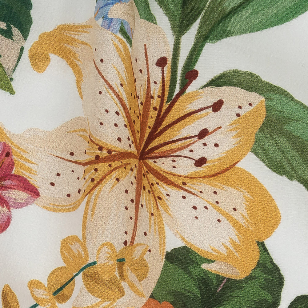 Mood Exclusive White Juno's Bounty Cotton Shirting - Joann Fabrics