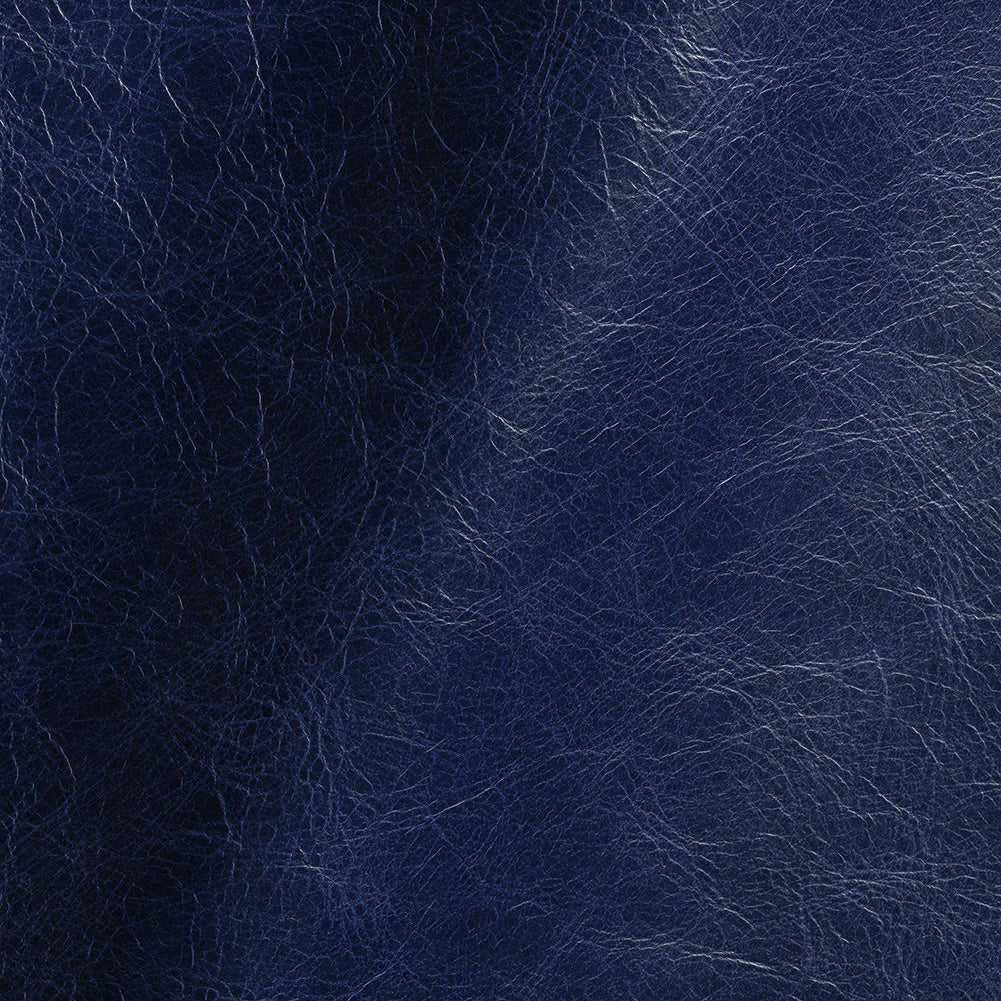 Madeira Italian Indigo Aniline Dyed Waxed Top Grain Cow Leather Hide - Joann Fabrics