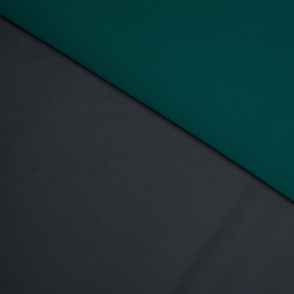 Gravel Gray/Forest Green Double-Faced Neoprene/Scuba Fabric - Joann Fabrics