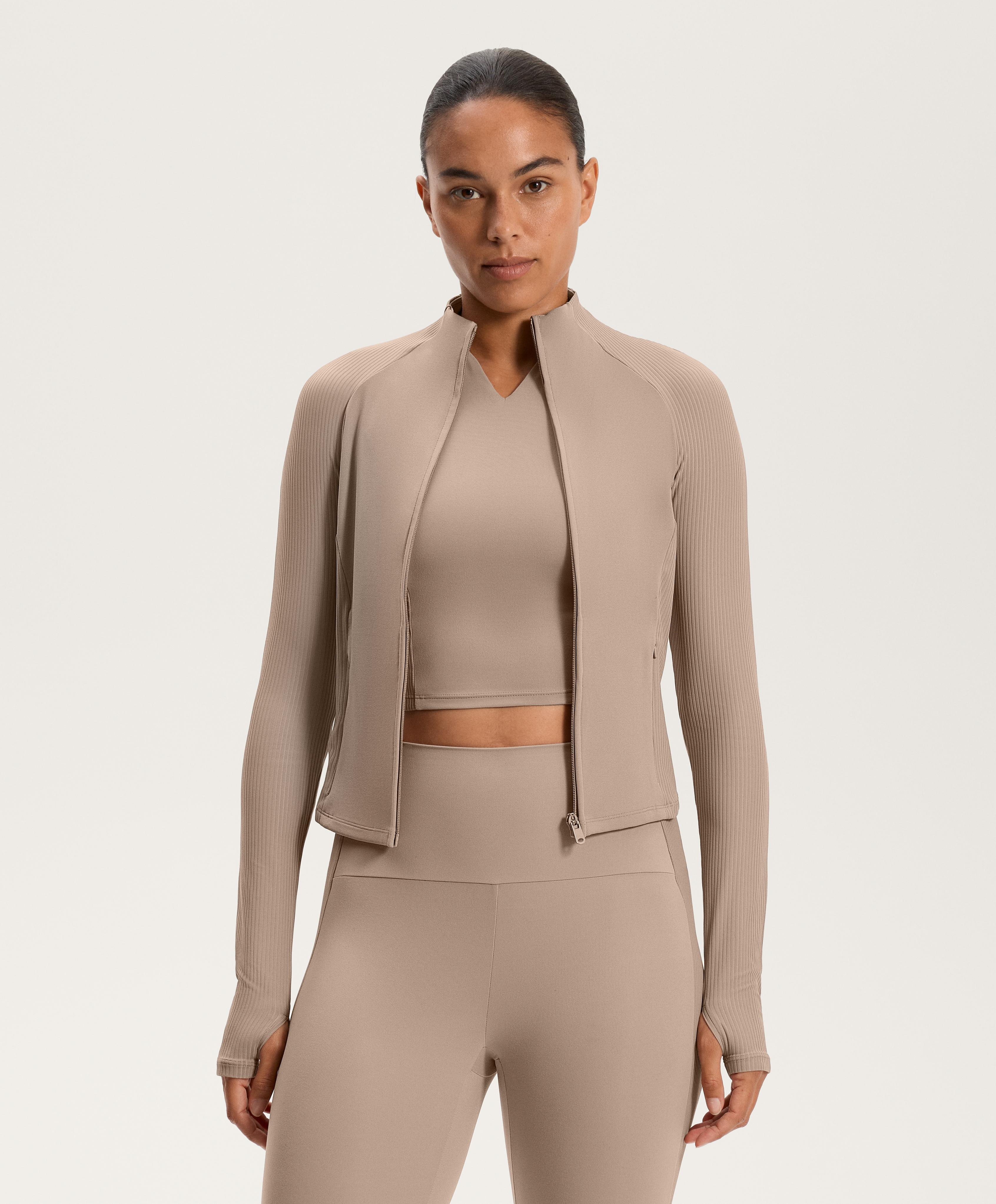 Comfortlux rib technical jacket
