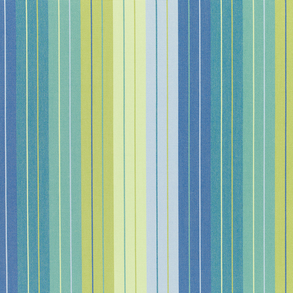 Seville Upholstery Woven by Sunbrella - Seaside Blue and Green Stripes - Joann Fabrics