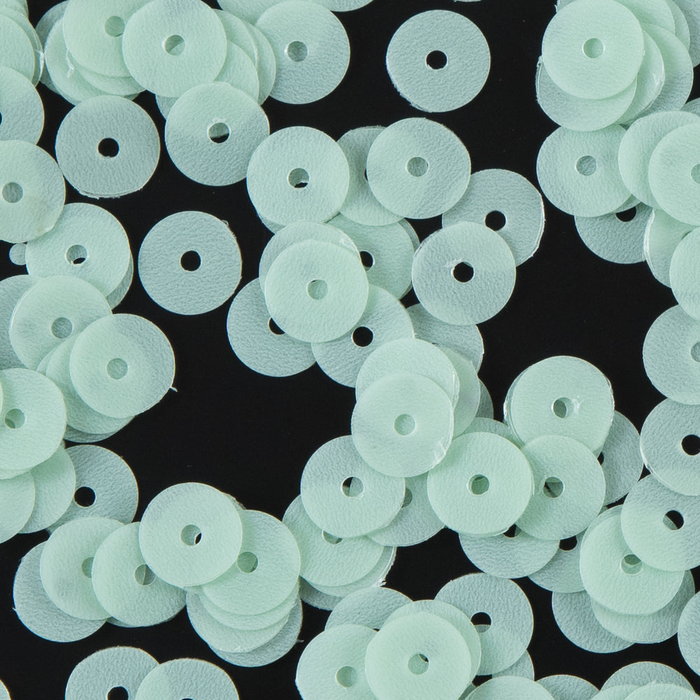 Bag of Tea Green Dull-Bright Loose Sequins - 6mm - Joann Fabrics