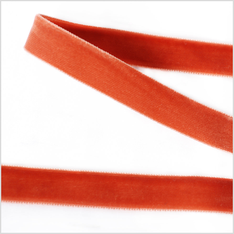 Double Faced Velvet Ribbon Made in Italy - 5/8