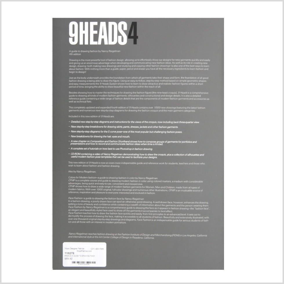 9 Heads - A Guide to Drawing Fashion - Joann Fabrics