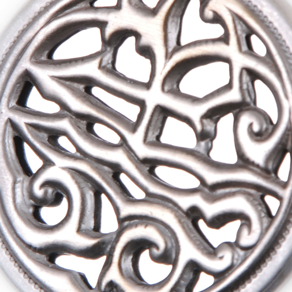 Gray Brass Metal Button - 24L/15mm - Joann Fabrics