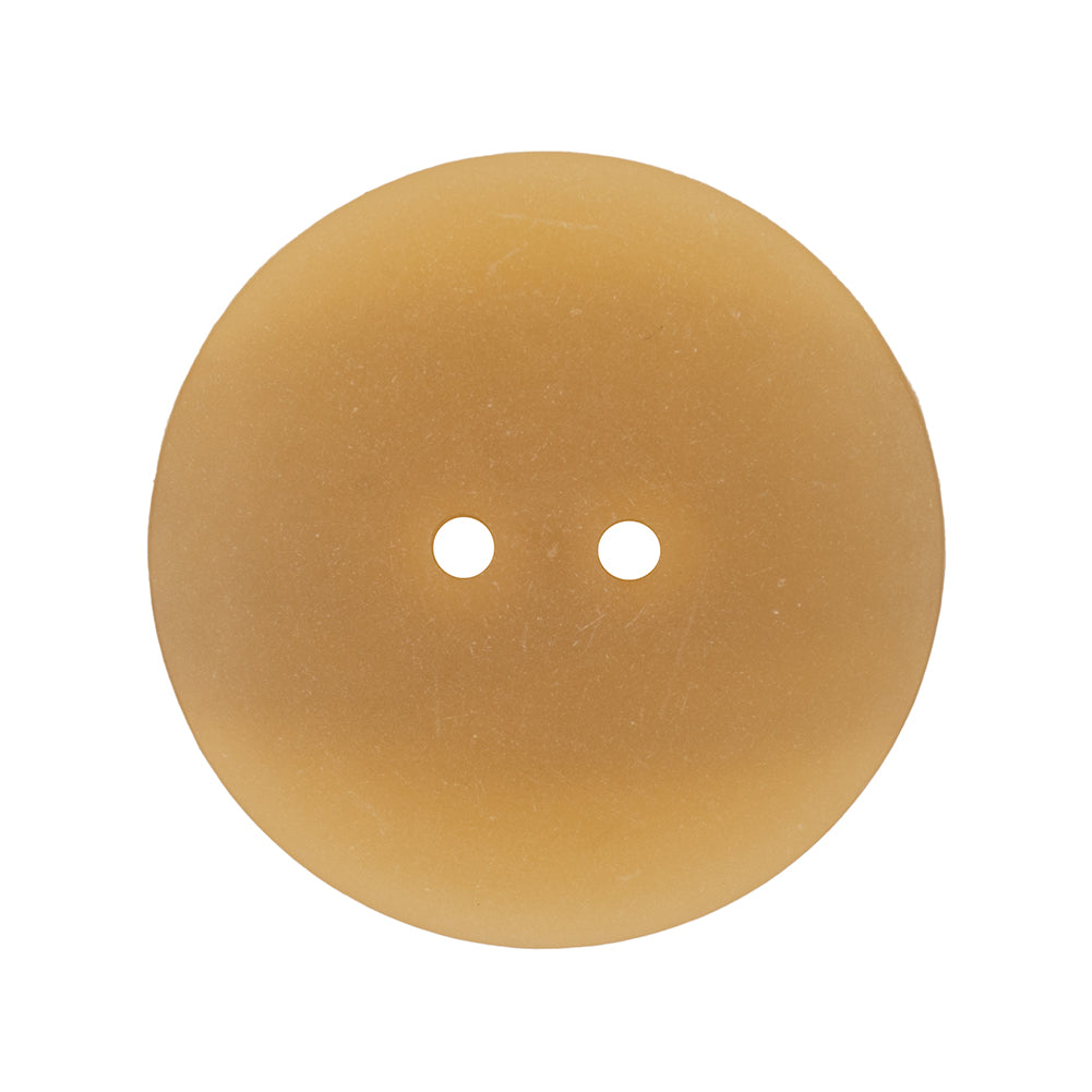 Italian Translucent Harvest Gold 2-Hole Plastic Jacket Button - 44L/28mm - Joann Fabrics
