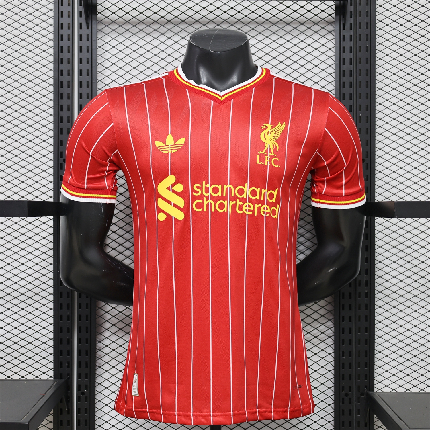 Liver.pool 26-27 Terrace Icon Retro Casual Style Red Jersey - Player Version - UnitedFutballJersey