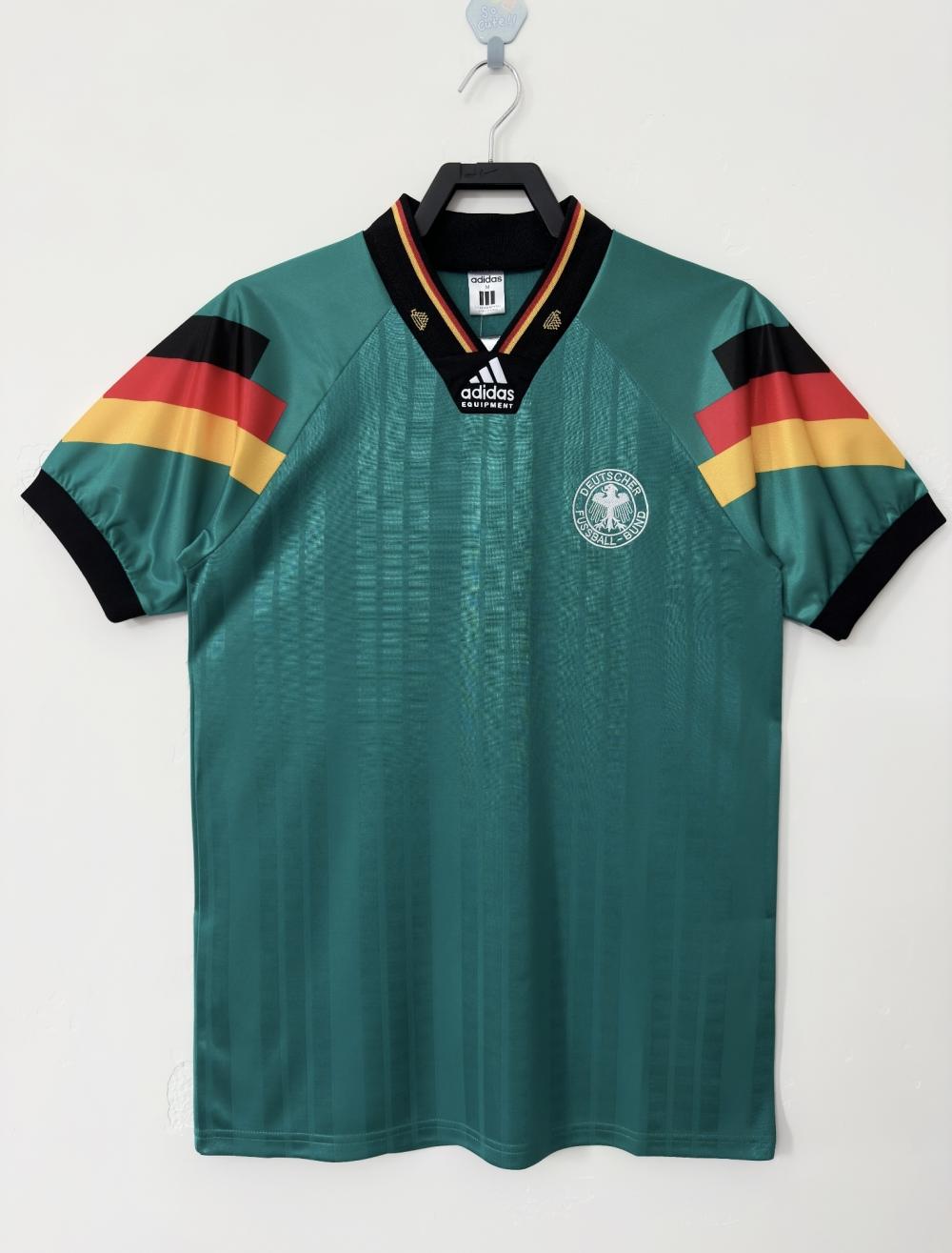 1992 Retro Soccer Jersey Germany Away