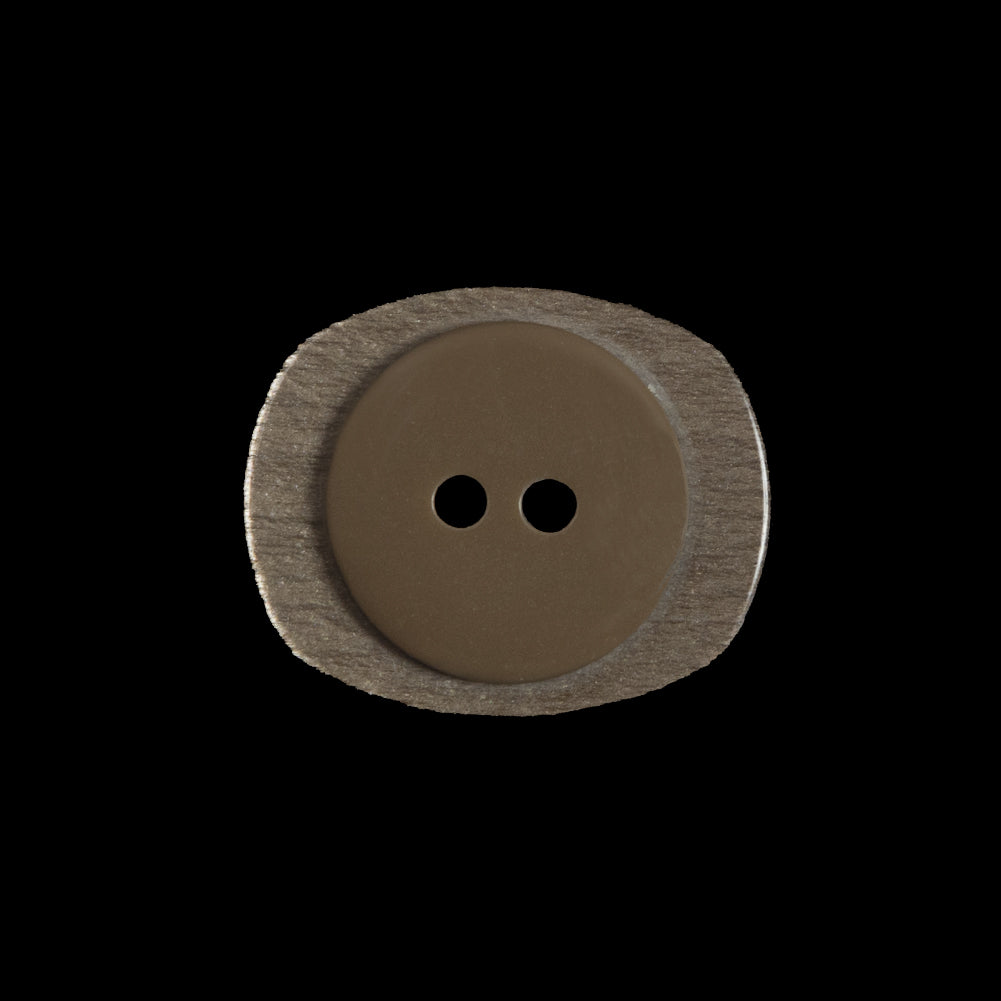 Beige Iridescent 2-Hole Plastic Button - 36L/23mm - Joann Fabrics