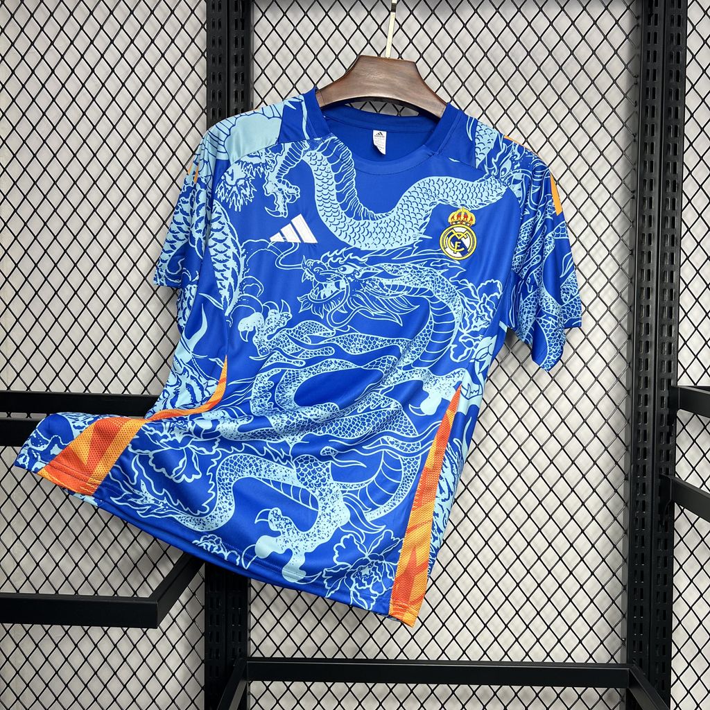 2024/2025 Real Madrid Blue Dragon Special Edition Jersey 1:1 Thai Quality