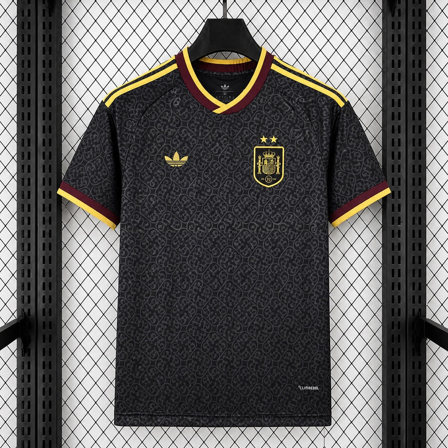 Spain 2026 Black Special Jersey - Fans Version - UnitedFutballJersey
