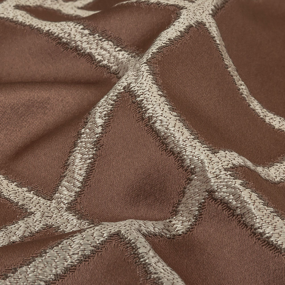 Drapery Jacquard - Vintage Abstract Shapes - British Imported - Joann Fabrics