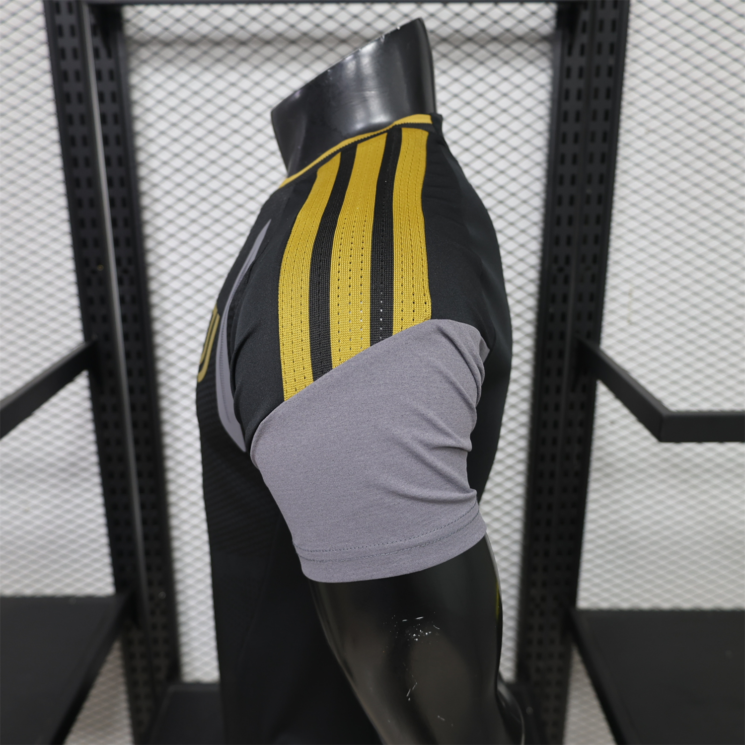 Juventus 26-27 Black Grey Training Jersey - Player Version - UnitedFutballJersey