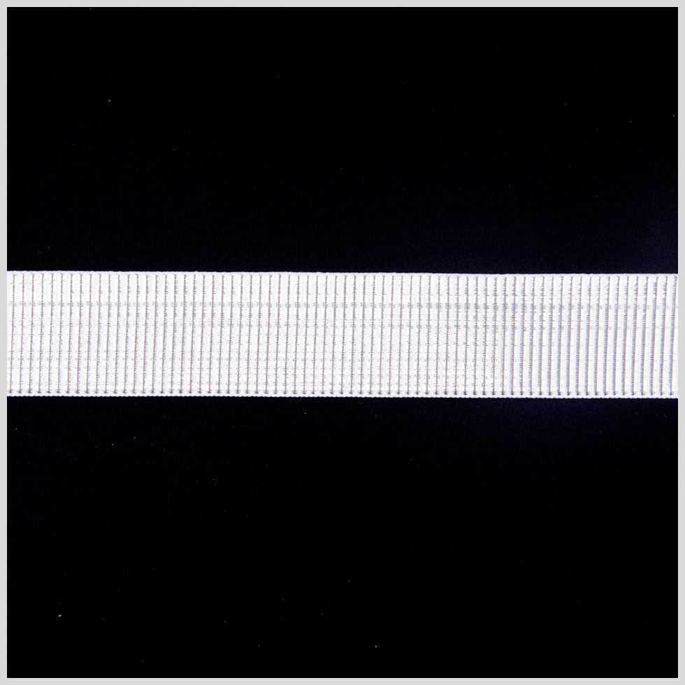 White Silver Double Face Metallic Satin Ribbon - Joann Fabrics