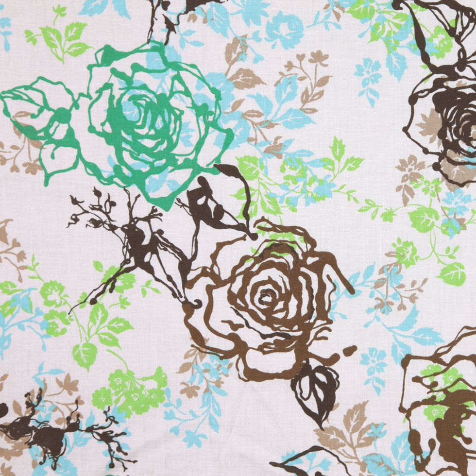 Multicolor Floral Cotton Batiste - Joann Fabrics