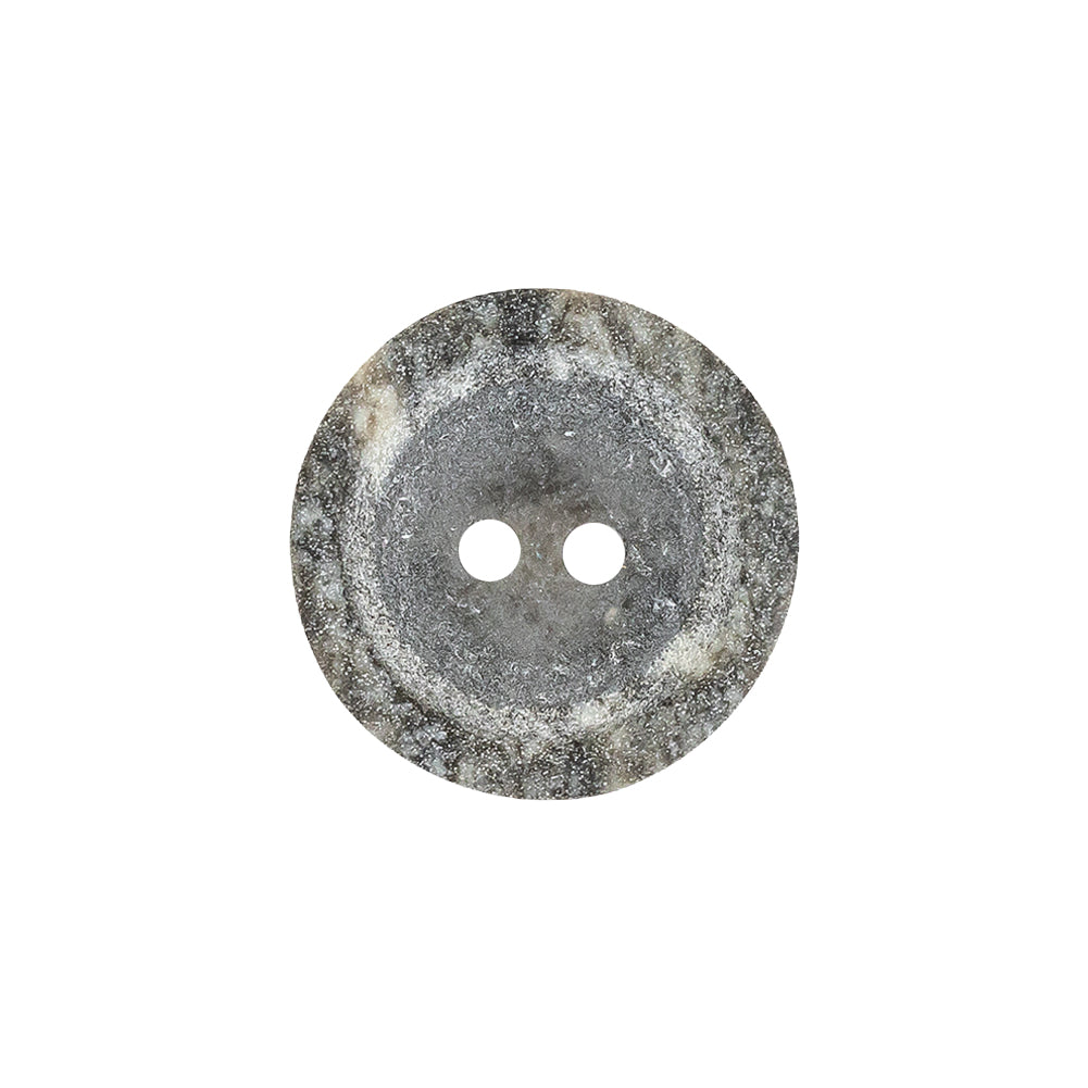 Italian Gray Striated Stone Look 2 Hole Plastic Button - 32L/20mm - Joann Fabrics