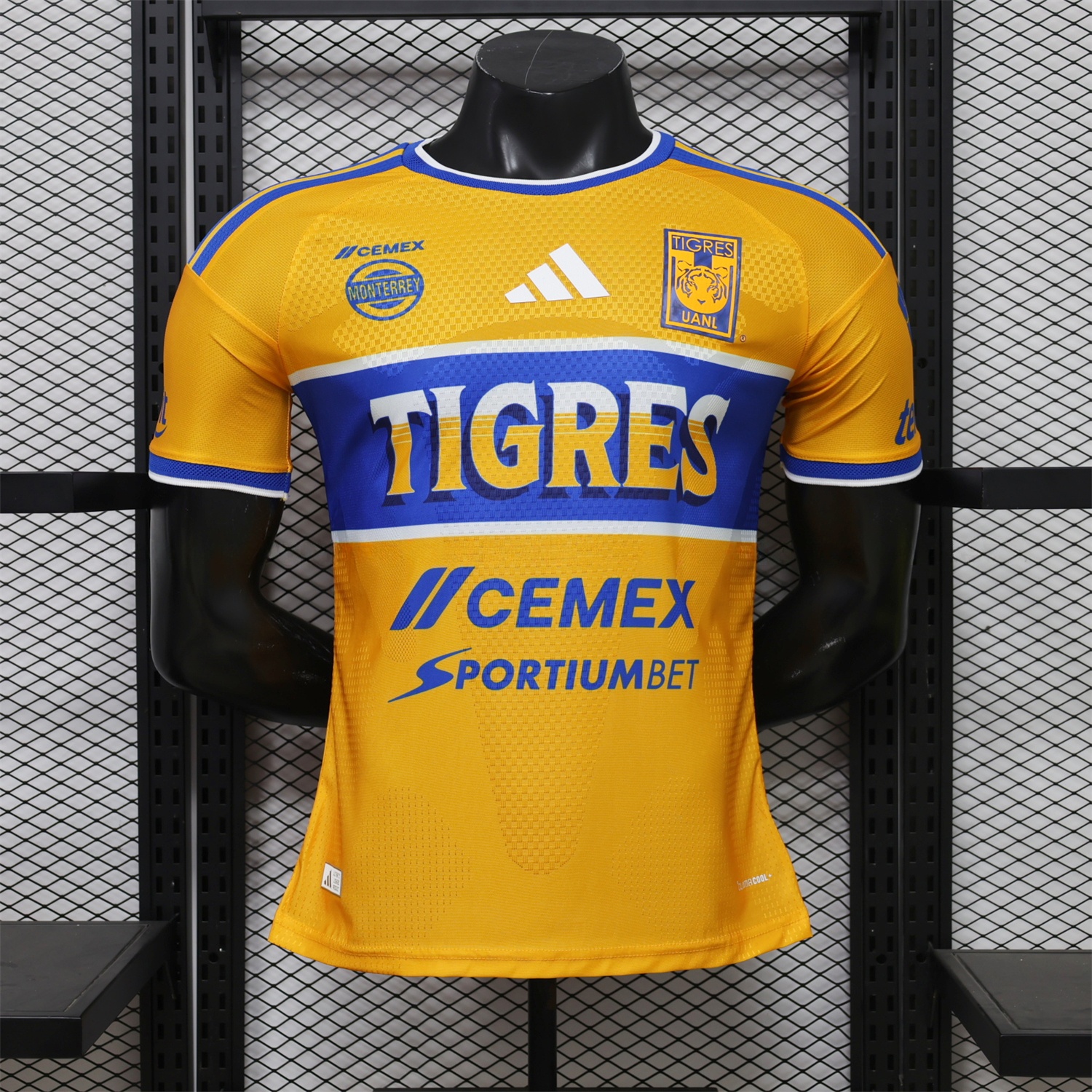 Tigres UANL 26-27 Home Jersey - Player Version - UnitedFutballJersey