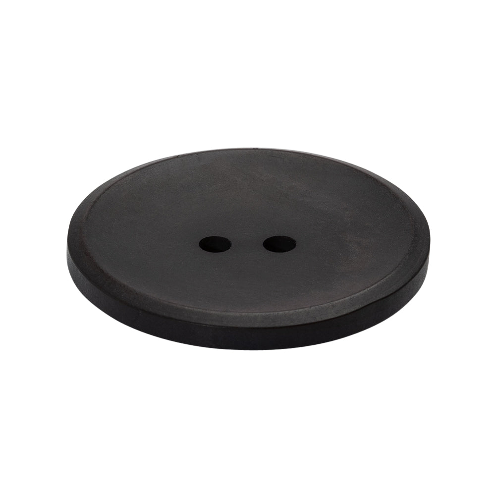 Plastic 2-Hole Button - 44L/28mm - Charcoal Gray and Purple Shimmer Shallow Plate - Joann Fabrics