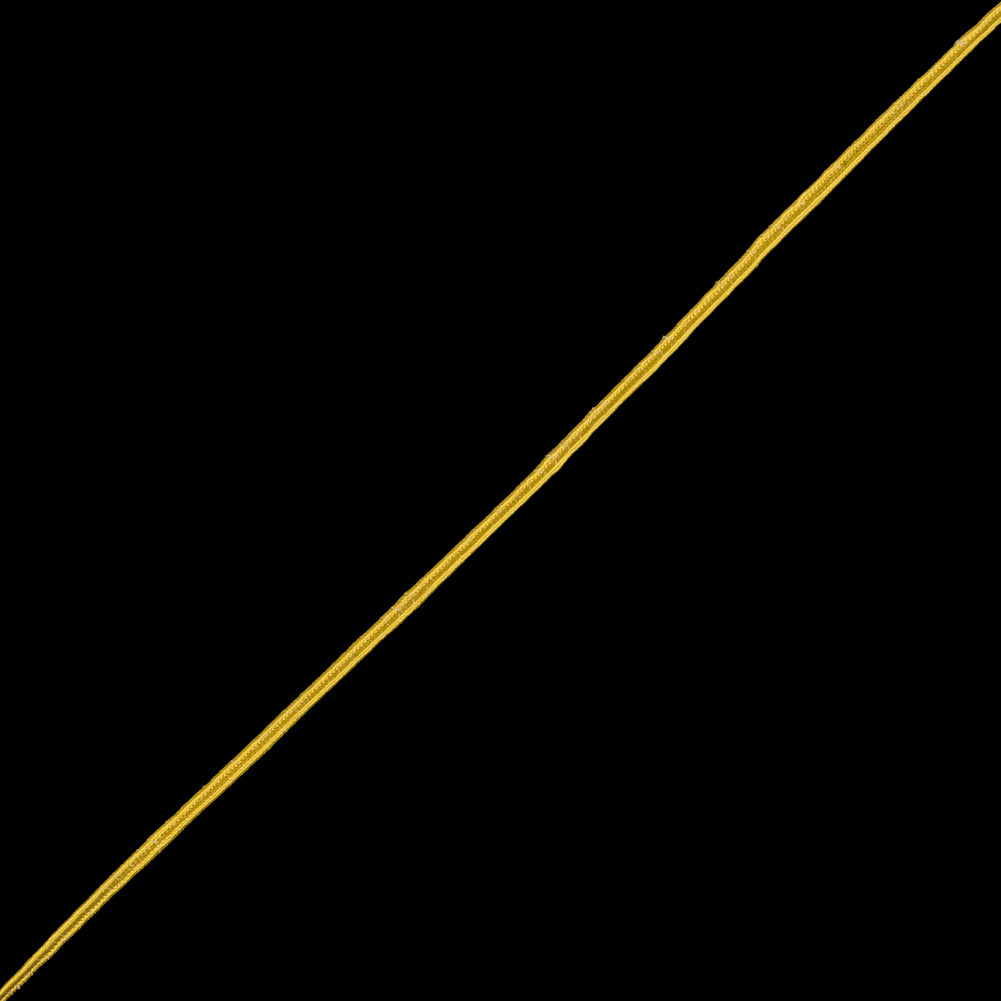 Canary Yellow Flat Braid Trim - 0.0625