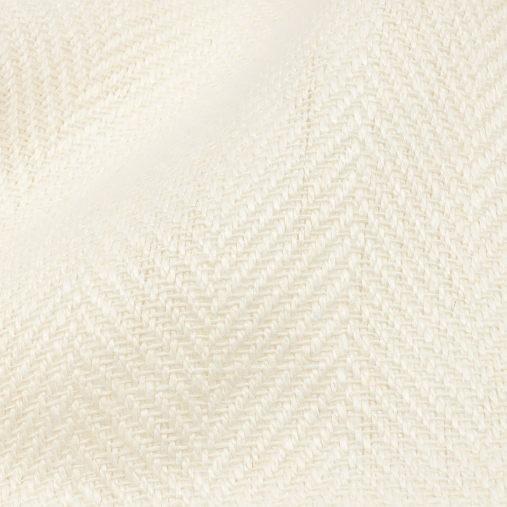Ivory Herringbone Heavy Cotton Woven - Joann Fabrics