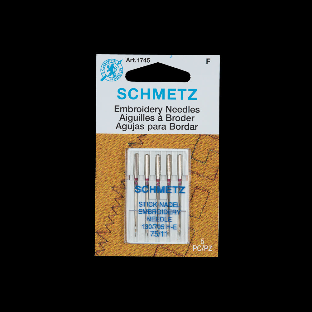 Schmetz Embroidery Machine Needles - 75/11 - 5 ct - Joann Fabrics
