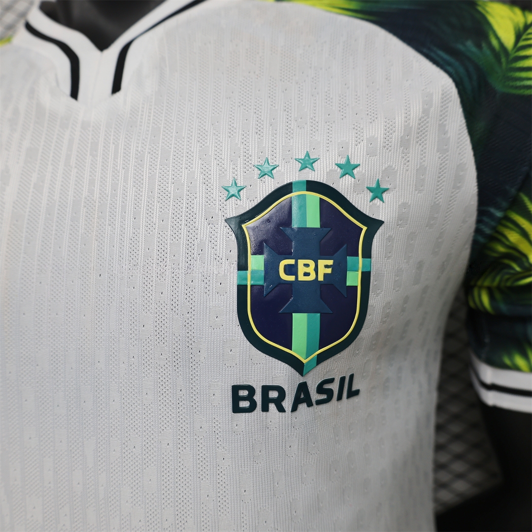 Mexico 2026 Palm Leaf White Special Jersey - Player Version - UnitedFutballJersey