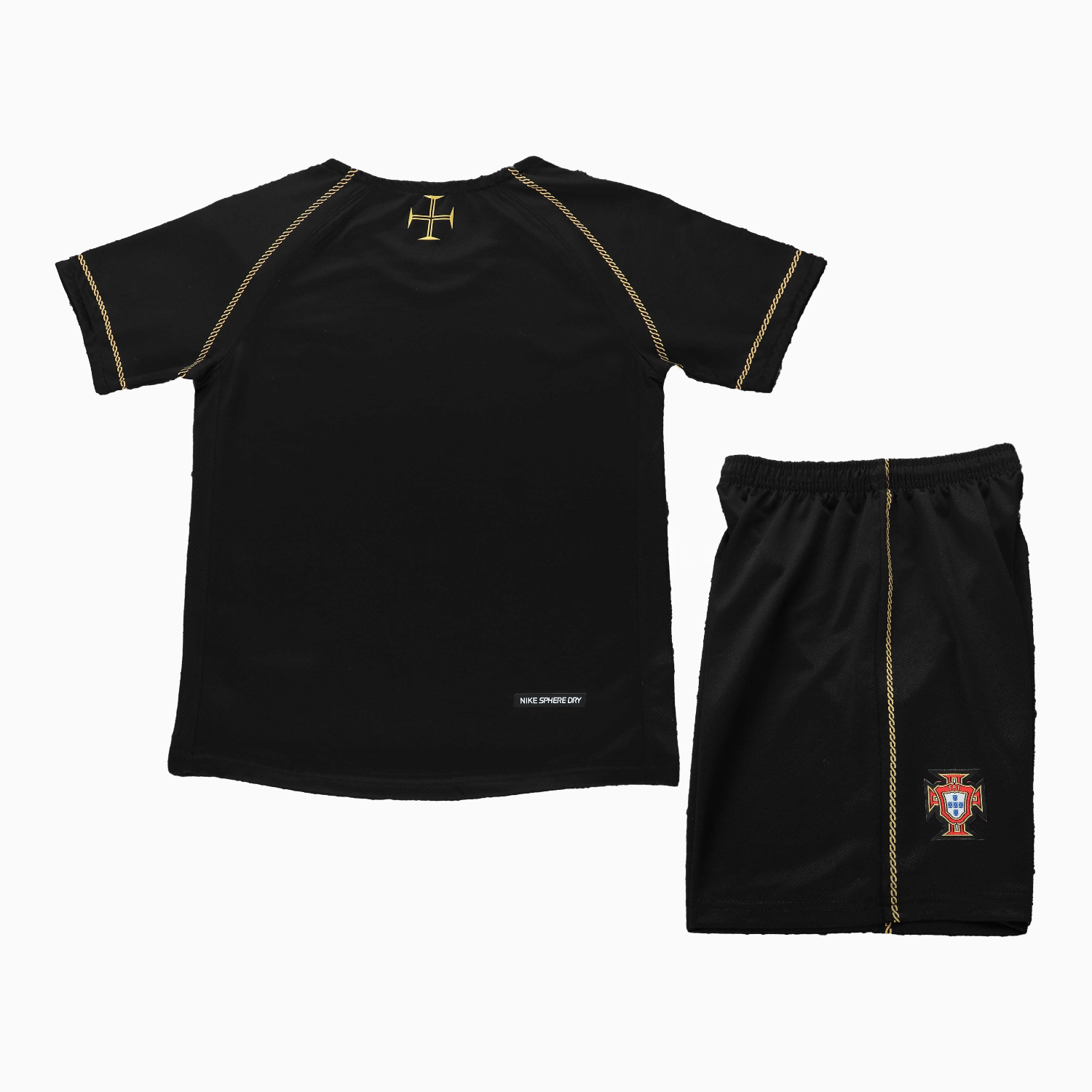 Retro Portugal 2006 Away Kids Kit - UnitedFutballJersey