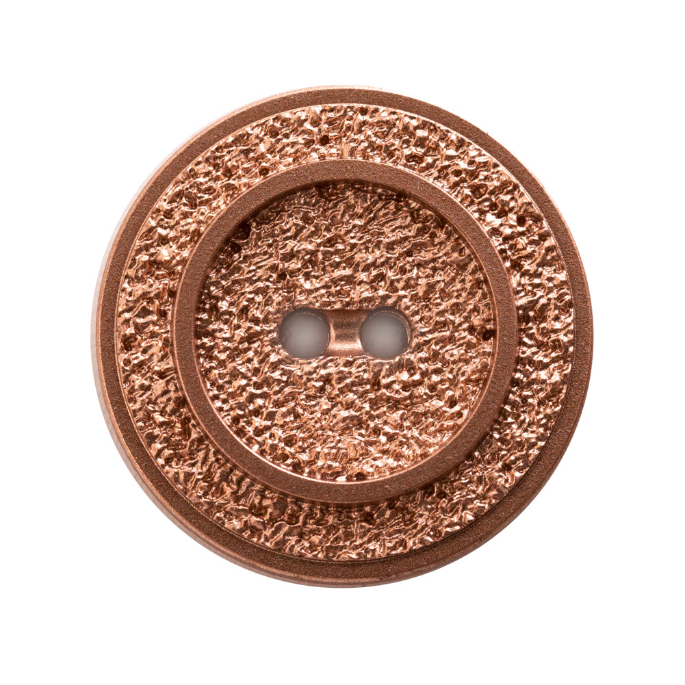 Italian Rose Gold Gravel 2-Hole Button - 36L/23mm - Joann Fabrics
