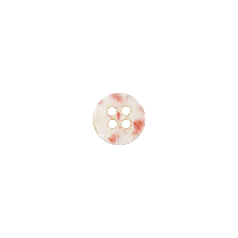 Ivory Iridescent Faux-Shell 4-Hole Plastic Button - 14L/9mm - Joann Fabrics