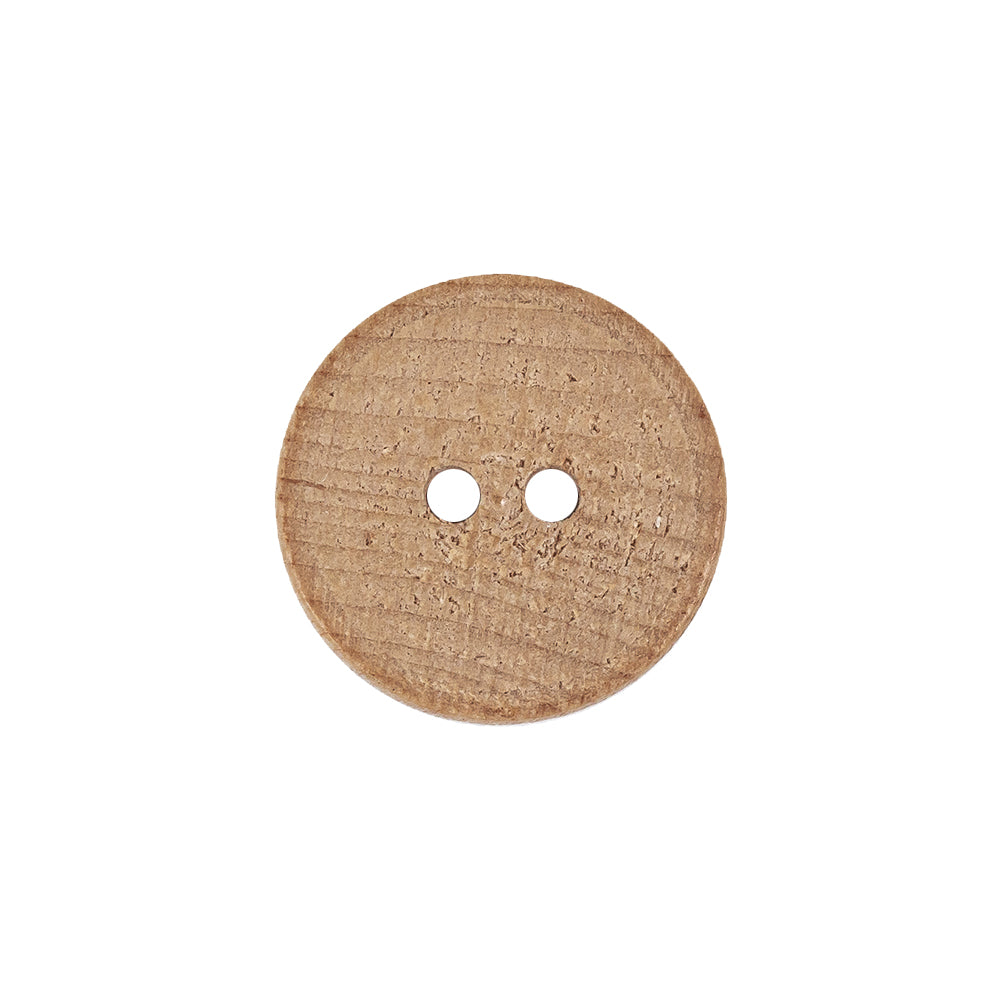 Natural Scorched Concentric Ripples 2-Hole Wood Button - 30L/19mm - Joann Fabrics