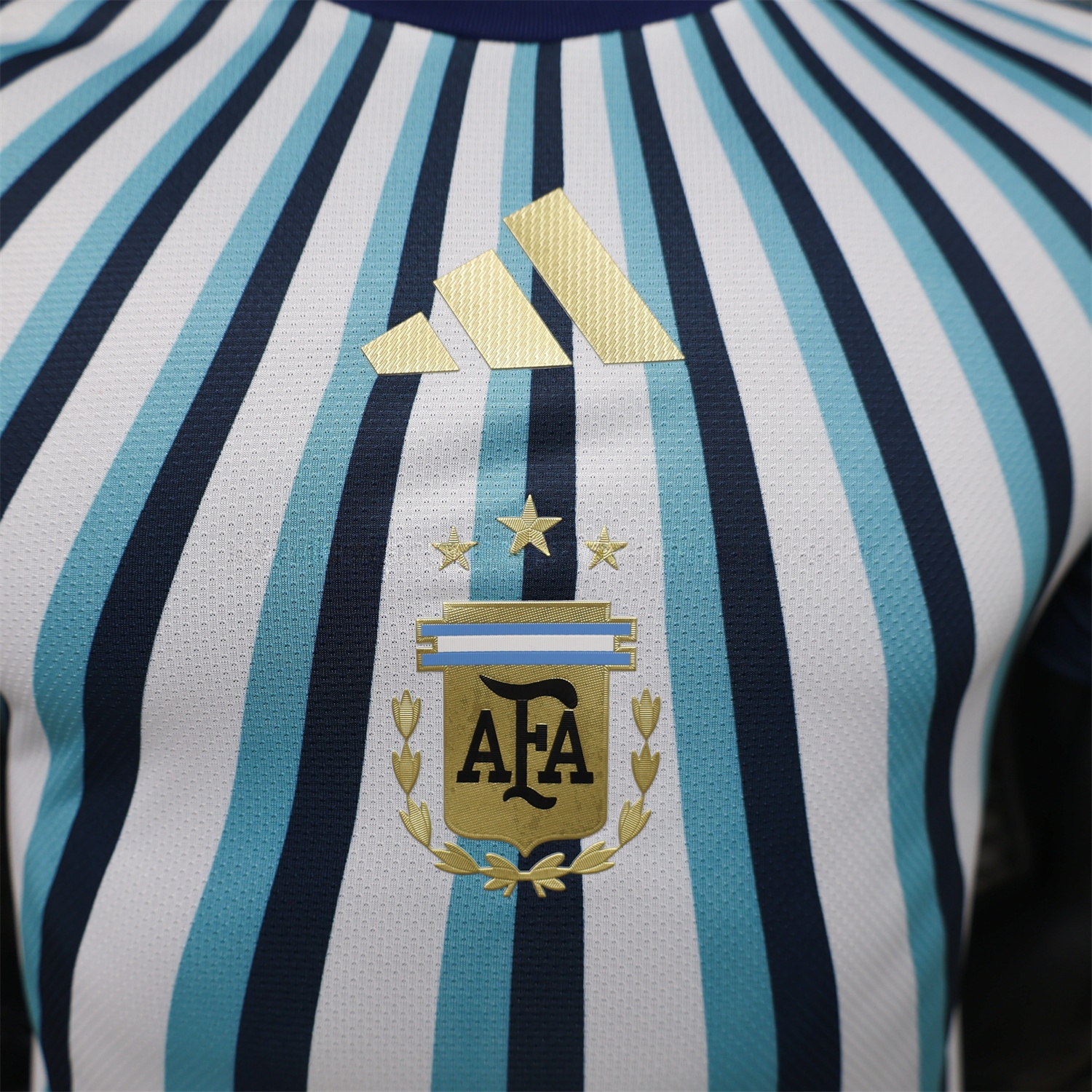 Argentina 2026 Blue Rays Pre-Match Training Kit - Player Version - UnitedFutballJersey