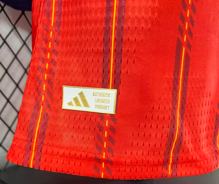 2026 Long Sleeve Player Version Spain Home Football Jersey 1:1 Thai quality