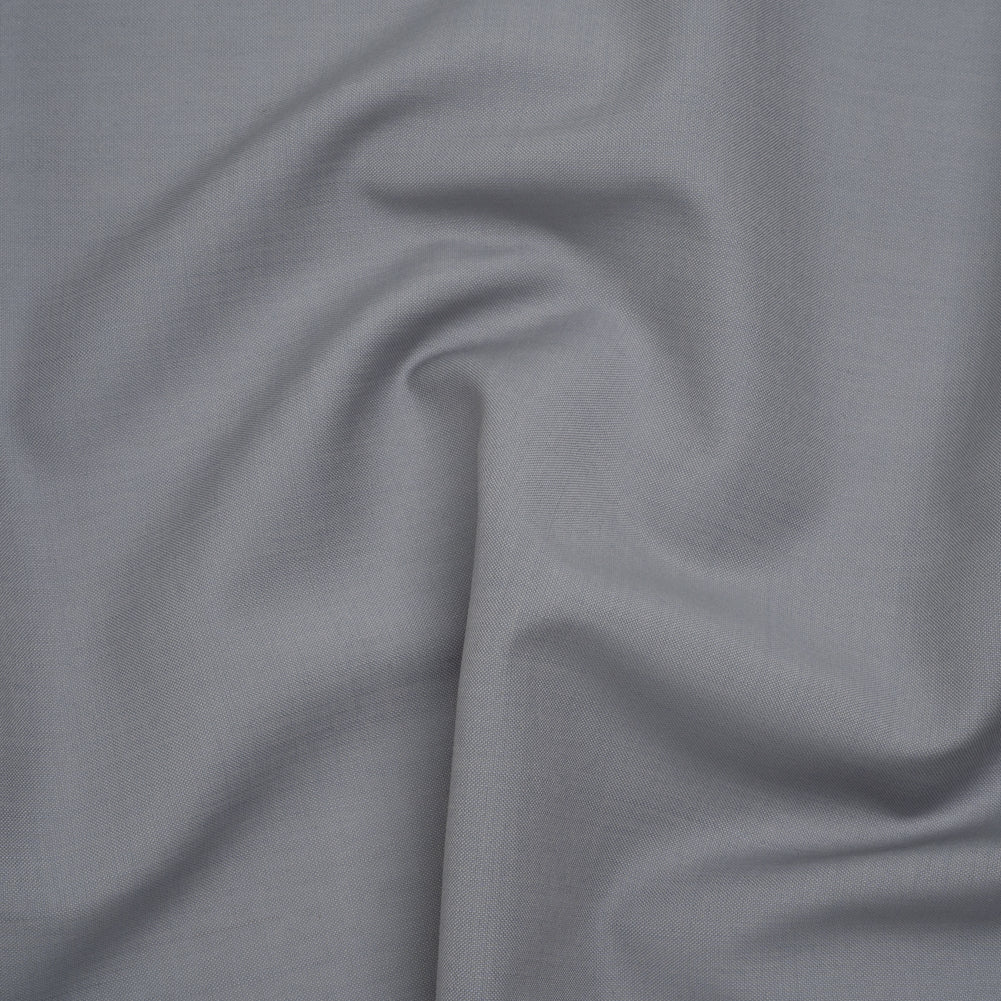 Summer Weight Wool Suiting by Alexander McQueen - Light Gray - Designer Deadstock - Joann Fabrics
