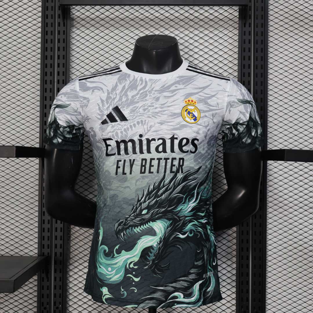 2025/2026 Player Version Real Madrid Charizard Football Jersey 1:1 Thai quality