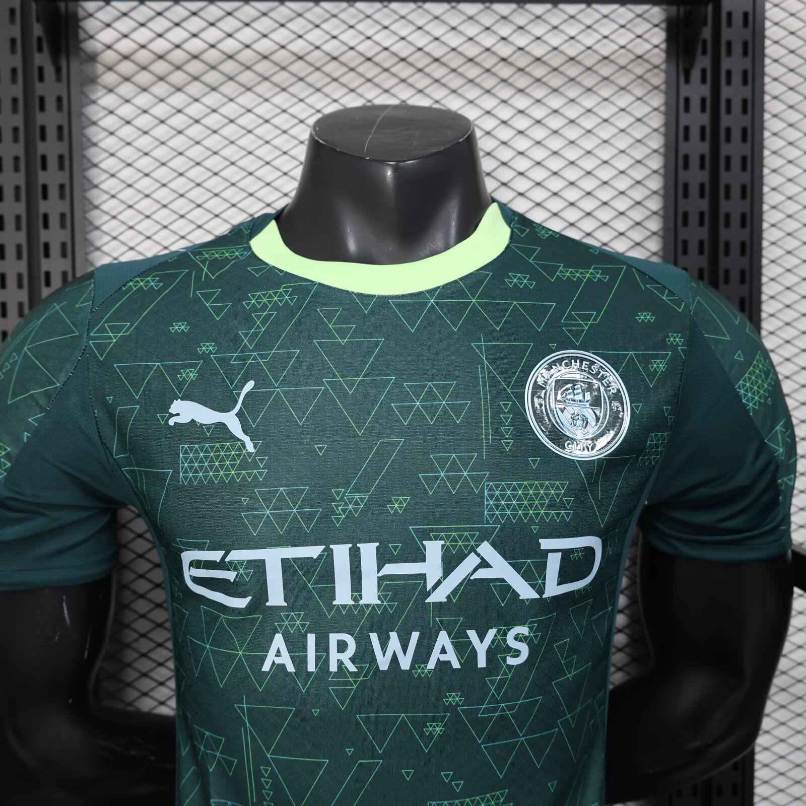 2025/2026 Player Version Manchester City Fourth Away Football Shirt 1:1 Thai Quality