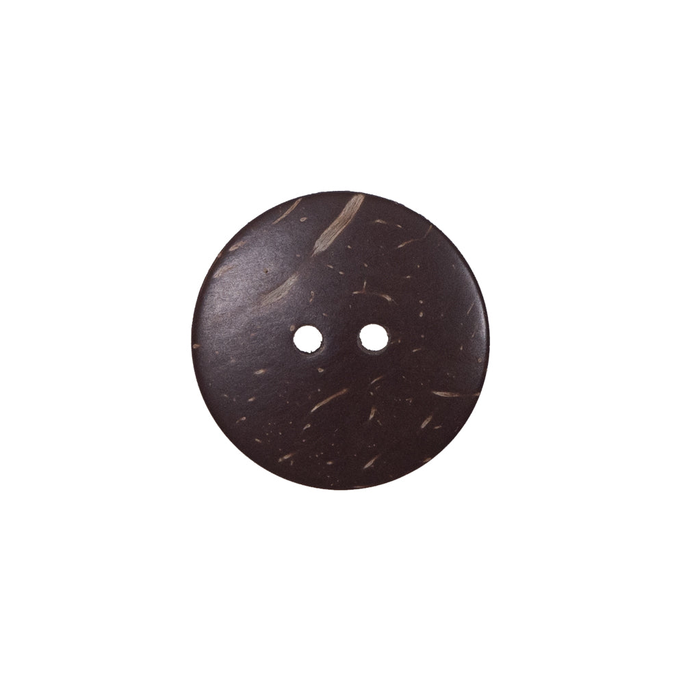 Italian Brown Etched Coconut Button - 28L/18mm - Joann Fabrics