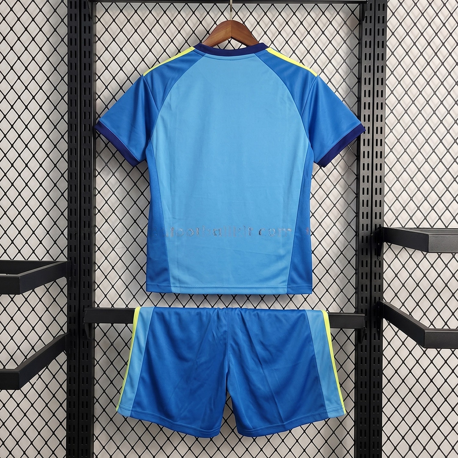 Leeds United 26-27 Goalkeeper Blue Kids Kit - UnitedFutballJersey