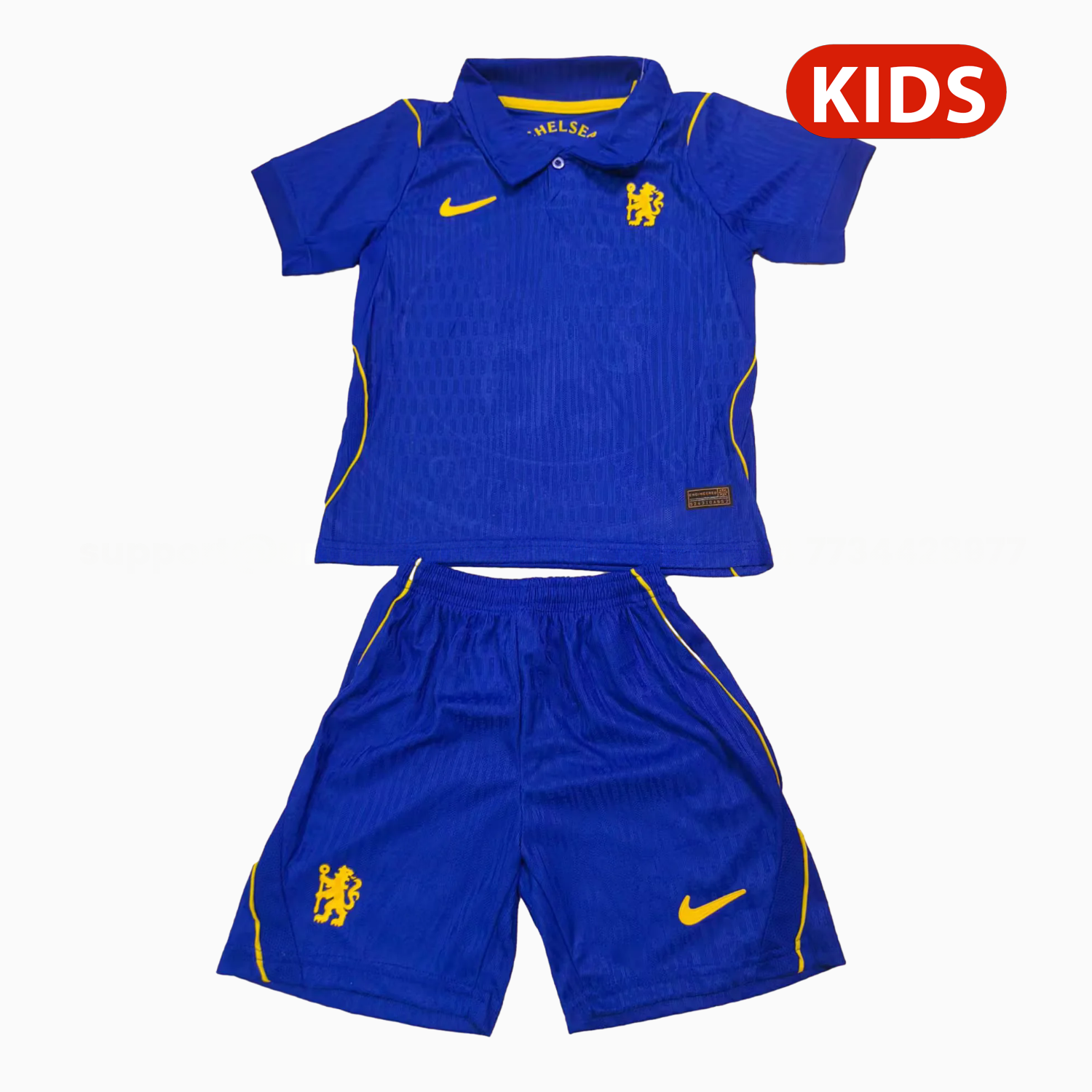 C.H.E.L.S.E.A 26-27 Home Kids Kit - Player Version - UnitedFutballJersey