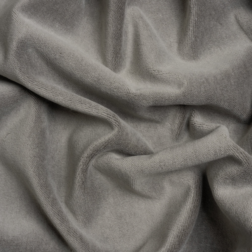 Cotton and Polyester Upholstery Velvet - Silver - Banton Collection - Joann Fabrics