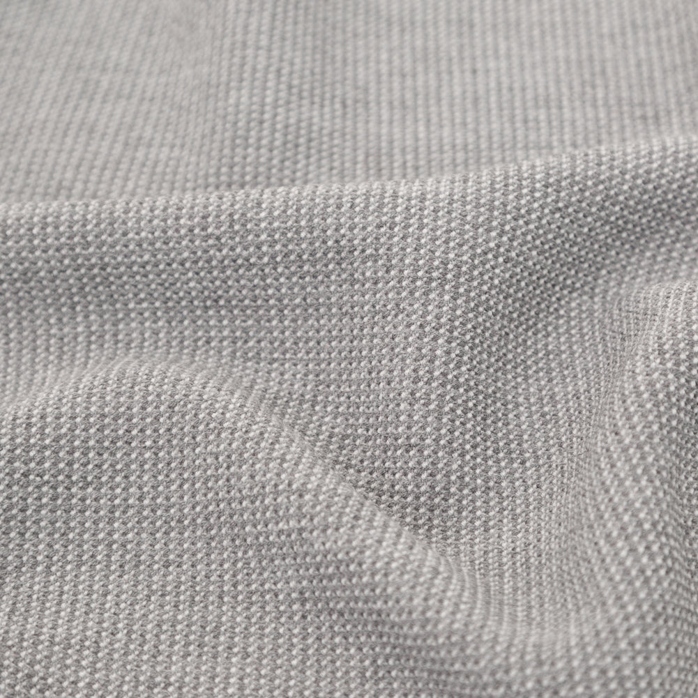 Italian Silver Ash Stretch Polyester Tweed - Joann Fabrics