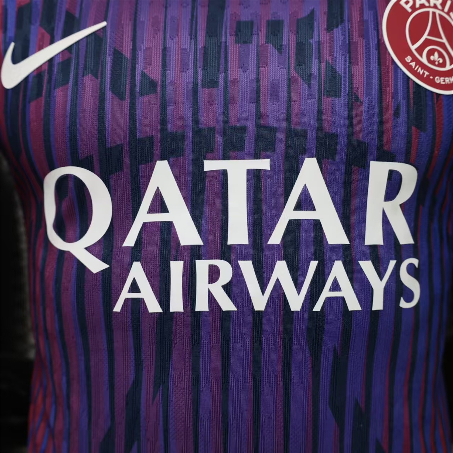 Paris Saint-Germain PSG 26-27 Purple Pre-Match Jersey - Player Version - UnitedFutballJersey