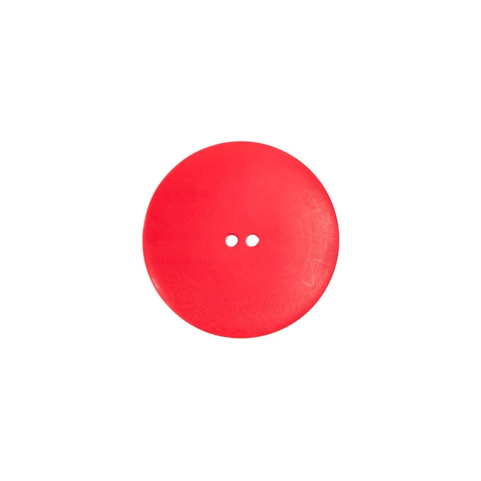 Italian Red 2-Hole Plastic Button - 28L/18mm - Joann Fabrics