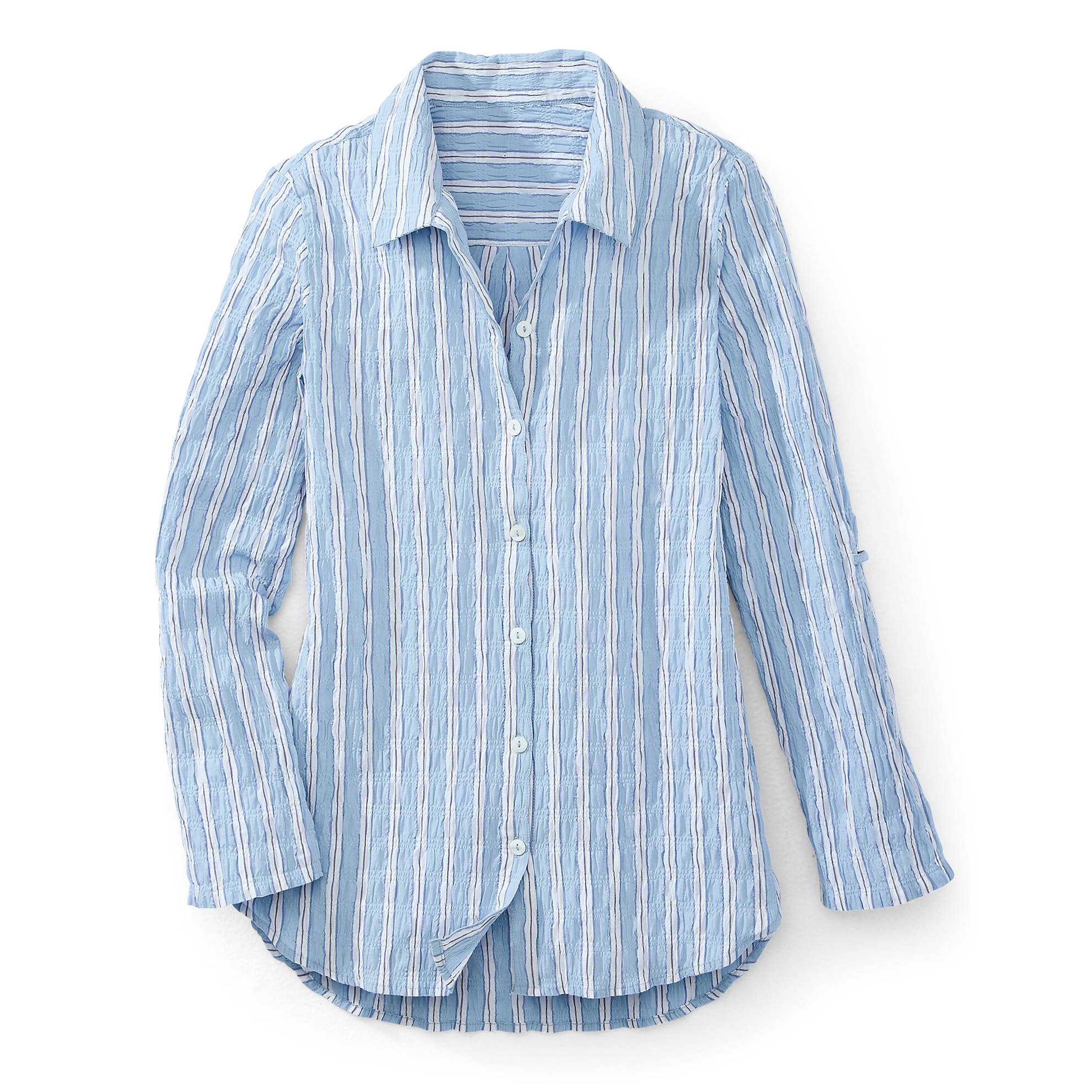 Seersucker Stripe Top - Northstyle Catalog