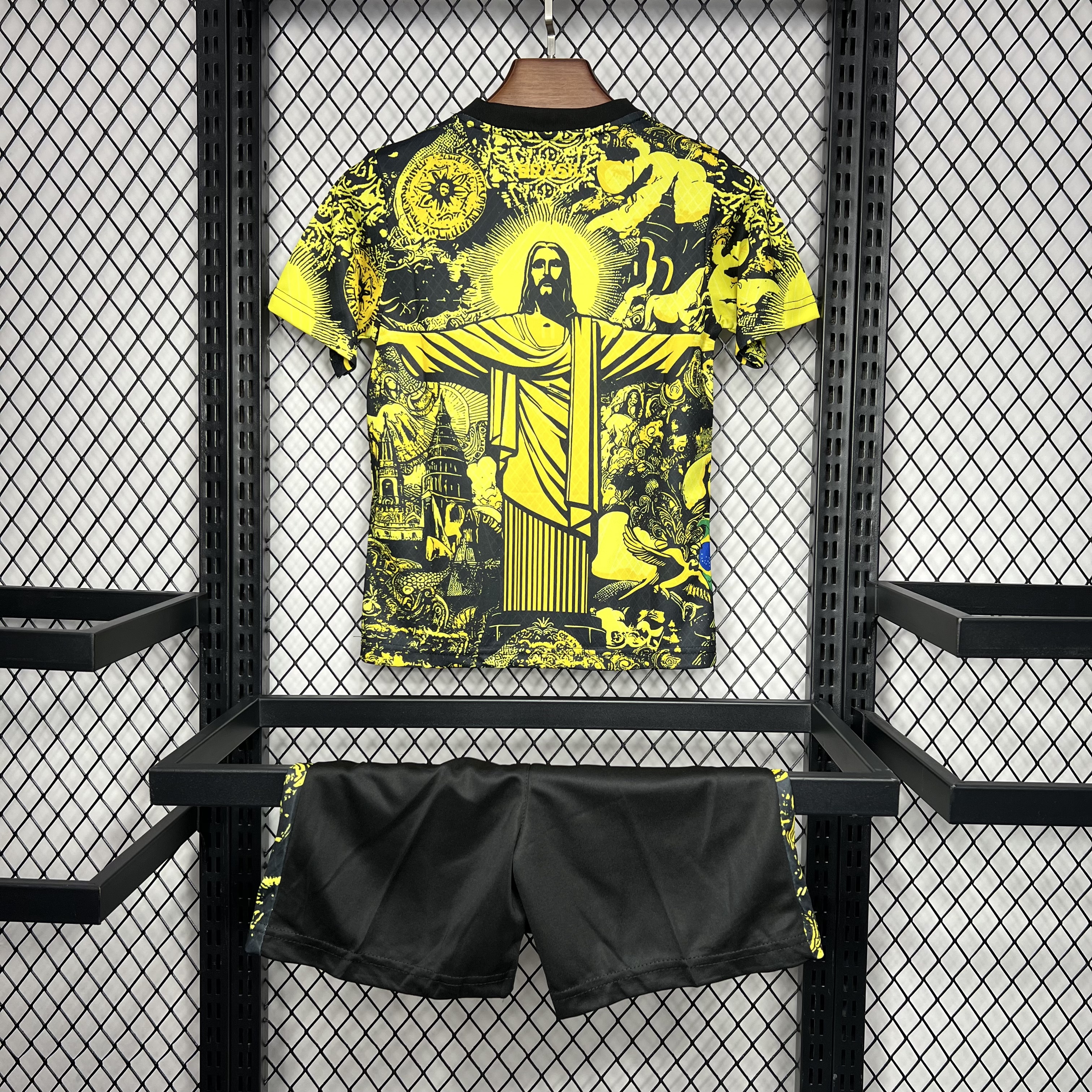 2024-2025 Brazil Special Edition Yellow Kids Size